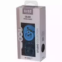 Bis Colour Schnuller, 6 18 Monate, Blau