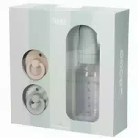 Bibs Gift Set Baby Sprinkle Sage Geschenkset 0 Monate