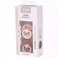 Bibs Fusion Schnuller Rund Latex 2 Pack Mix Größe 1