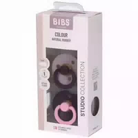 Bibs Studio Duo Fusion Schnuller Lilac Plum Größe 2 | 6 18 Monate