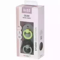 Bibs Studio Duo Fusion Schnuller Matcha Grün Größe 1 | 0 6 Monate