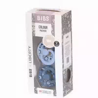 Bibs X Liberty Schnuller Bobo Dusty Blue Petrol Mix 0 6 Monate