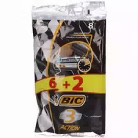 Bic 3 Action 3 Klingenrasierer für Herren