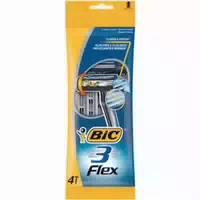 Bic 3 Flex Rasierer Set Männer, für Empfindliche Haut
