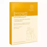 Bienenwachs Brustauflage Schaf Woll Vlies Wachswerk 3 Stück