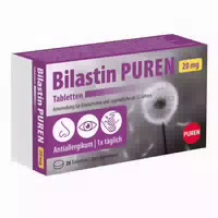 Bilastin Puren Antiallergikum zur Linderung von Allergie, Langanhaltende Wirkung, Einfache Einnahme