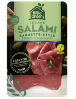 Billie Green Vegane Salami Baguette Style