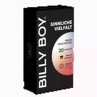 Billy Boy Sinnliche Vielfalt, 20 Gemischte Kondome, 5 Sorten 20 Kondome 20 st