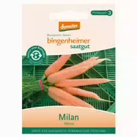 Bingenheimer Saatgut Karotten Milan