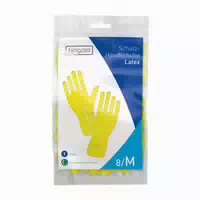 Bingold Schutzhandschuhe Latex Gelb m