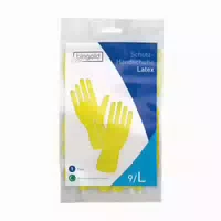 Bingold Schutzhandschuhe Latex Gelb m
