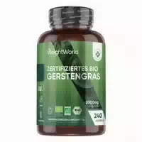 Bio Gerstengras Kapseln 500mg 240 st – Energie & Verdauung Weightworld