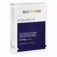 Bio H Tin Vitamin H 2,5 mg für 12 Wochen Tabletten
