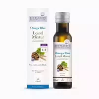 Bio Planete Omega Blue Leinöl Mixtur 100 ml
