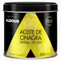 Aldous Bio Nachtkerzenöl Perlen 200 Weichkapseln 280 G