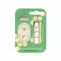 Biobaza Bees & Oats Lippenbalsam 4,5 g – Pflegender Honig Lippenbalsam