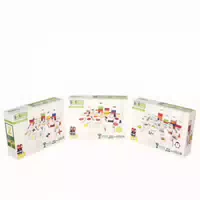 Biobuddi Lernspiel, 3 Sets: Obst, Tiere U Zahlen