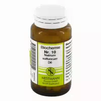 Schüssler Nr 10 Natrium Sulfuricum D 6 Tabletten 1000 St Tabletten