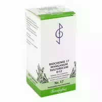 Biochemie 17 Manganum Sulfuricum D12 Tabletten