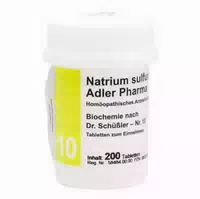 Biochemie Adler 10 Natrium Sulfuricum D6 400 Tabletten
