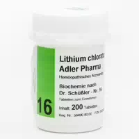 Biochemie Adler 16 Lithium Chlor D12 Ad P Tabletten
