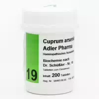 Biochemie Adler 19 Cuprum Arsen D12 Adl P Tabletten