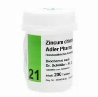 Biochemie Adler 21 Zincum Ch