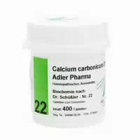 Calcium Carbonicum D12 Adler Pharma Nr 22, Tablette 400 St Tabletten