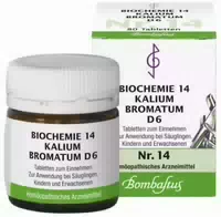 Biochemie Bombastus 14 Kalium Bromatum D 6 80 Tabletten