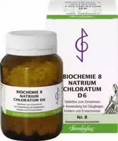Biochemie 8 Natrium Chloratum D 6 Tabletten 500 St Tabletten