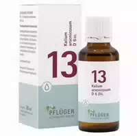 Biochemie Pflüger 13 Kalium Arsenic D 6 Tropfen