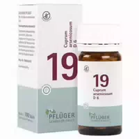 Biochemie Pflüger 19 Cuprum Arsenicosum D 6 Tabletten