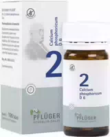 Schüßler Salz Nr 2 Calcium Phosphoricum D6 100 st Tabletten