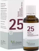 Biochemie Pflüger 25 Aurum Chloratum Natronatum D6 30 ml Tropfen