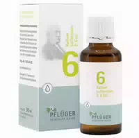 Schüßler Salz Nr 6 Kalium Sulfuricum D6 30 Ml Tropfen