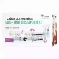 Schüßler Salze Haus Reiseapotheke 1 12 Tabletten 1 11 Creme