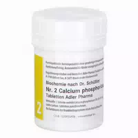 Biochemie Schüssler Salz Nr 2 Calcium Phosphoricum D 6 Adler