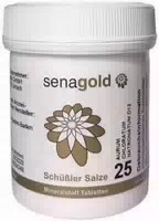 Biochemie Senagold 25 Aurum Chlor Natron D 12 Tabl