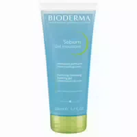 Bioderma Sebium Gel Moussant Reinigungsgel Tube für Unreine, Ölige zu Akne Neigende Haut