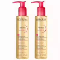 Bioderma Sensibio, Mizellenreinigungsöl Entfernt Sanft Wasserfestes Make Up und Schmutz, Beruhigt und Pflegt durch Omega 3 & 6 für Empfindliche Haut