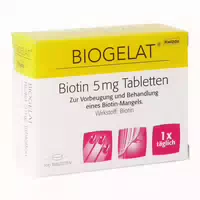 Biogelat Biotin 5 mg Tabletten