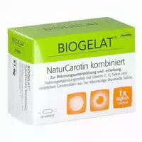 Biogelat Naturcarotin Kombiniert Kapseln