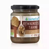 Bioherba Bio Walnuss Tahini 100 % Gemahlene Bio Walnusskerne