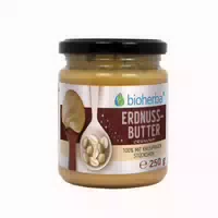 Bio Erdnussbutter Crunchy 100% Bio M Knusprig St 250 G