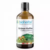 Bioherba Grüner Kaffee Coffea Arabica L Tropfen Tinktur