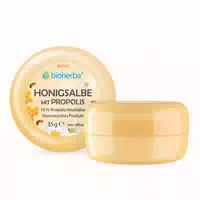 Bioherba Honigsalbe mit Propolis 10% Propolis Hautsalbe