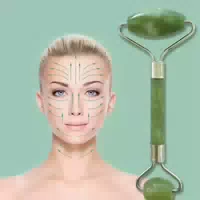 Bioherba Jade Gesichtsmassagerolle Gesicht und Hautpflege 1 st
