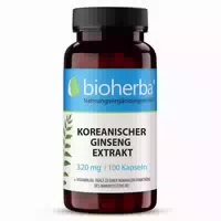 Bioherba Koreanischer Ginseng Extrakt 100 Kapseln