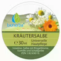 Bioherba Kräutersalbe mit Ringelblume Kamille und Schafgarbe 30 ml