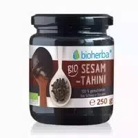 Bioherba Sesam Tahini 100% Gemahlener Vollkornsesam 250 g